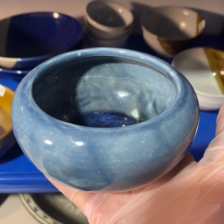 瓷片七厂窑变香炉笔洗花盆