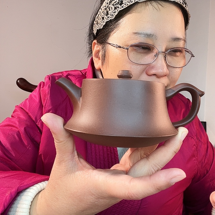 底槽青茶壶作品欣赏