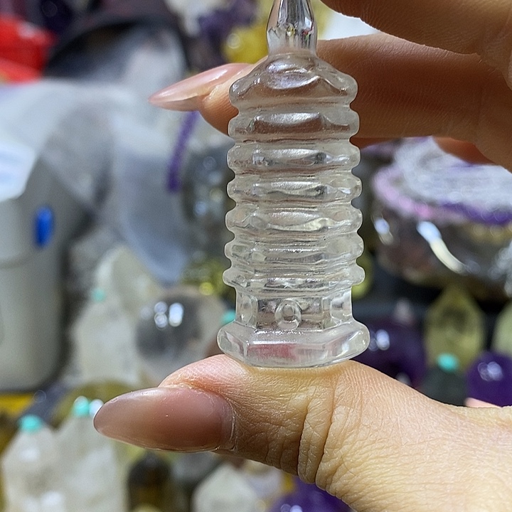 水晶未镶嵌珠宝半成品