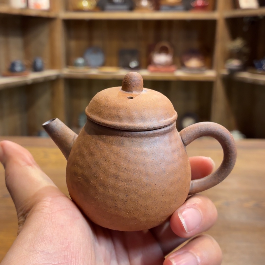 轻***机柴烧老岩泥茶器皿