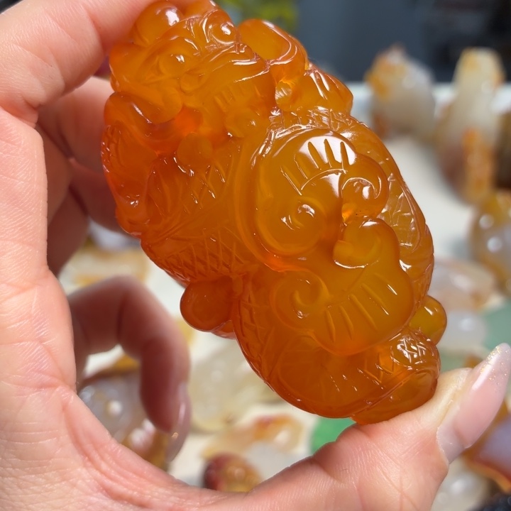 玛瑙/玉髓未镶嵌吊坠(不含链)