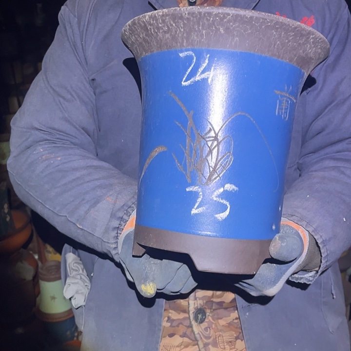 紫砂花盆紫砂花盆和小