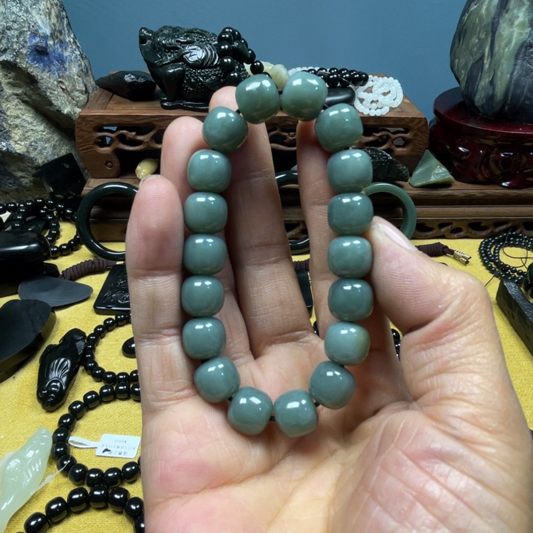 和田玉手链未镶嵌