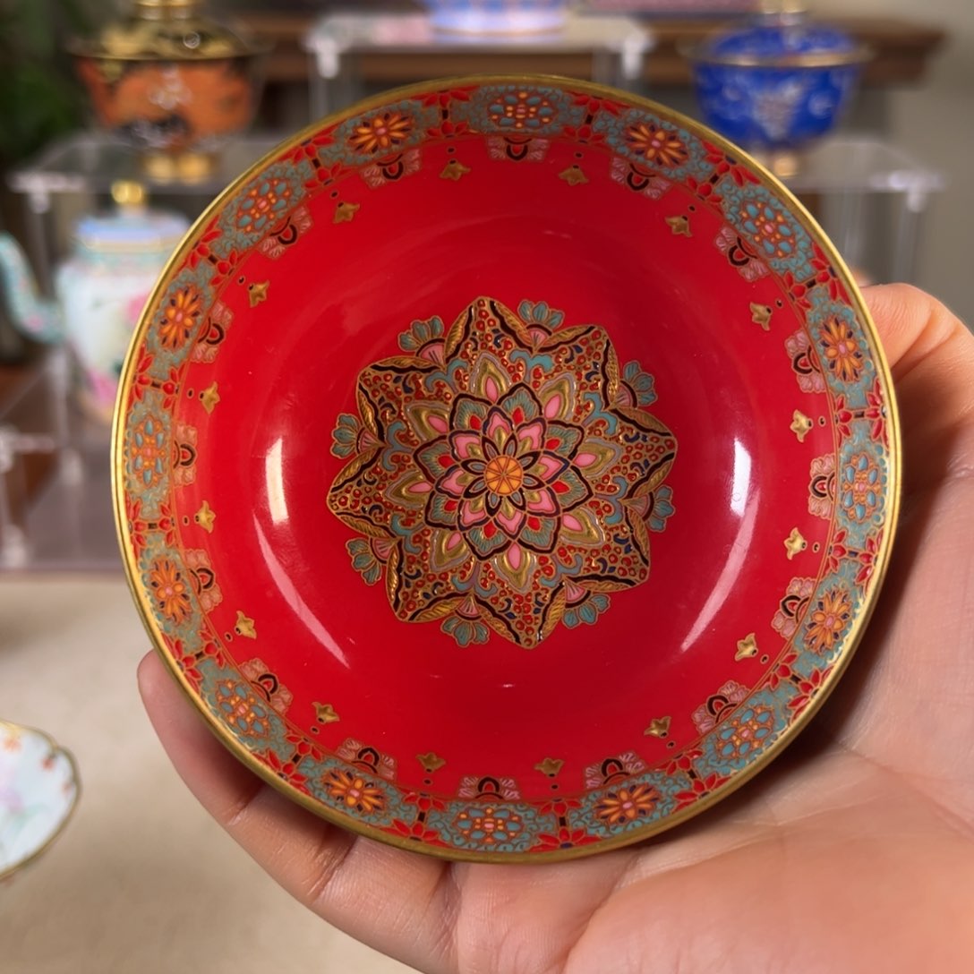 纯手工手绘 高端茶器