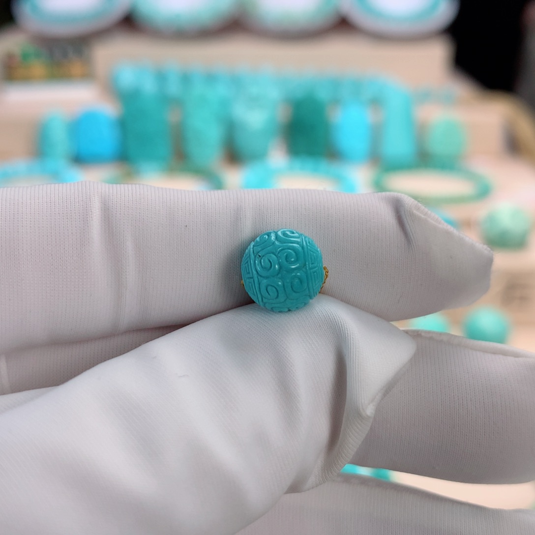 绿松石挂件未镶嵌