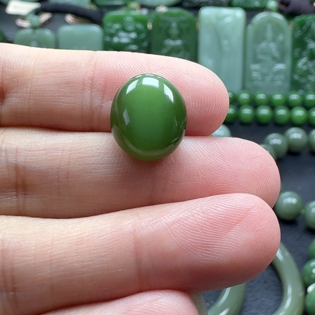 和田玉未镶嵌戒指