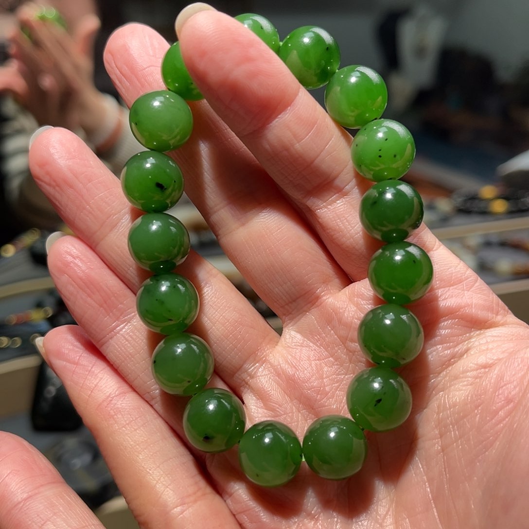 和田玉手链未镶嵌