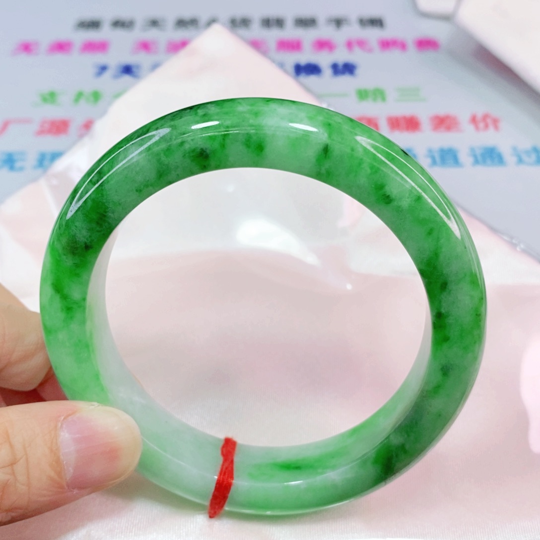 未镶嵌手镯翡翠60.5圈口正圈-新货力推