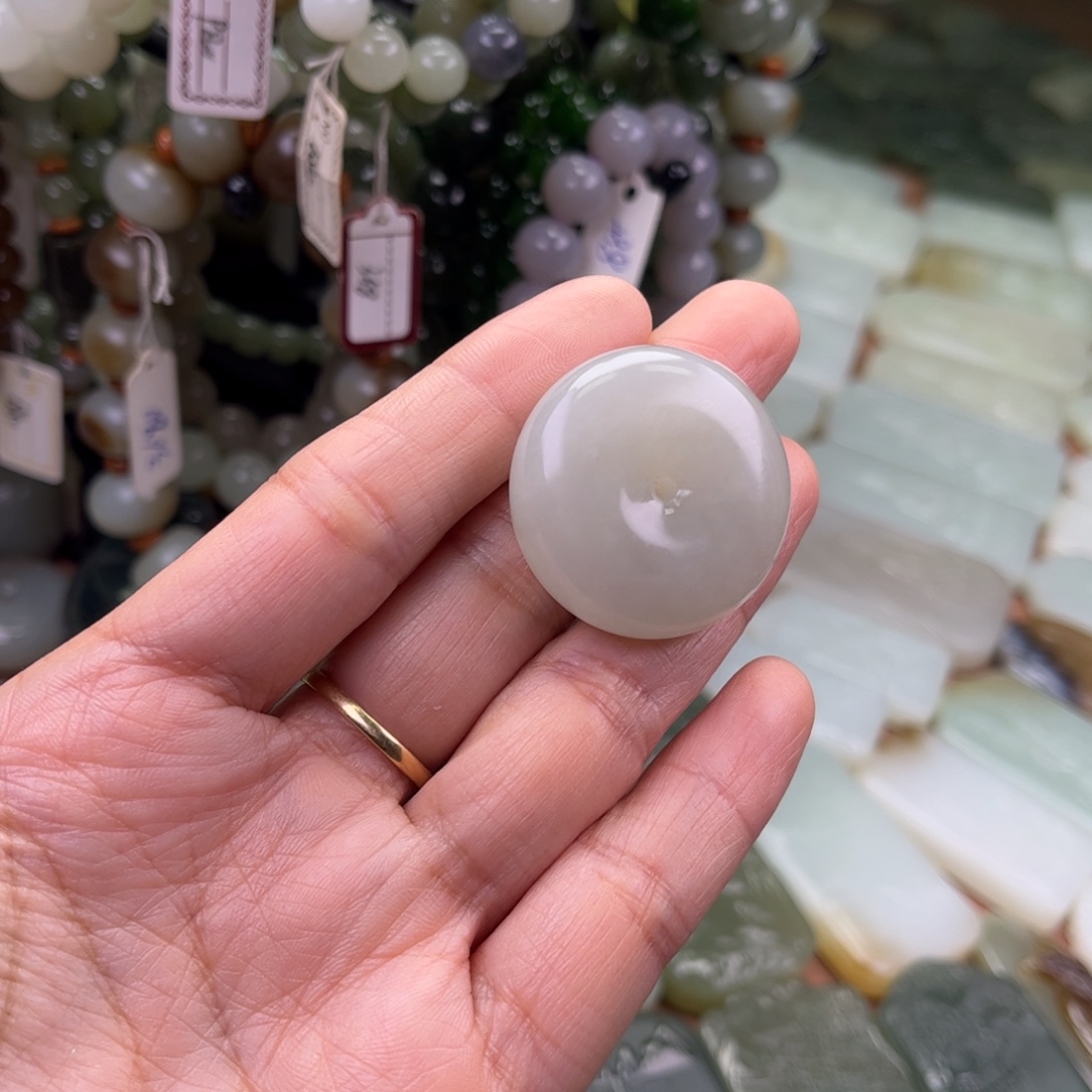 和田玉未镶嵌吊坠(不含链)