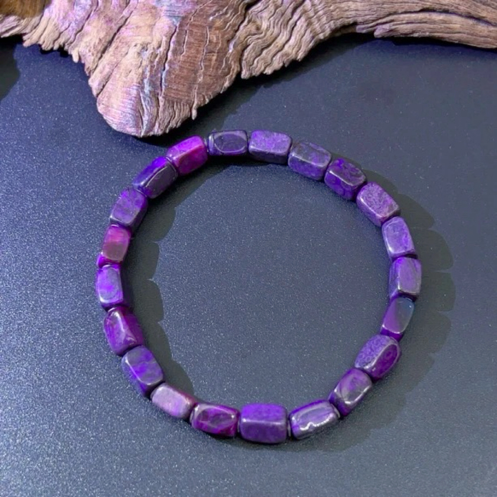 天然舒俱来手串面包帝王紫5+多样性发一DD2233