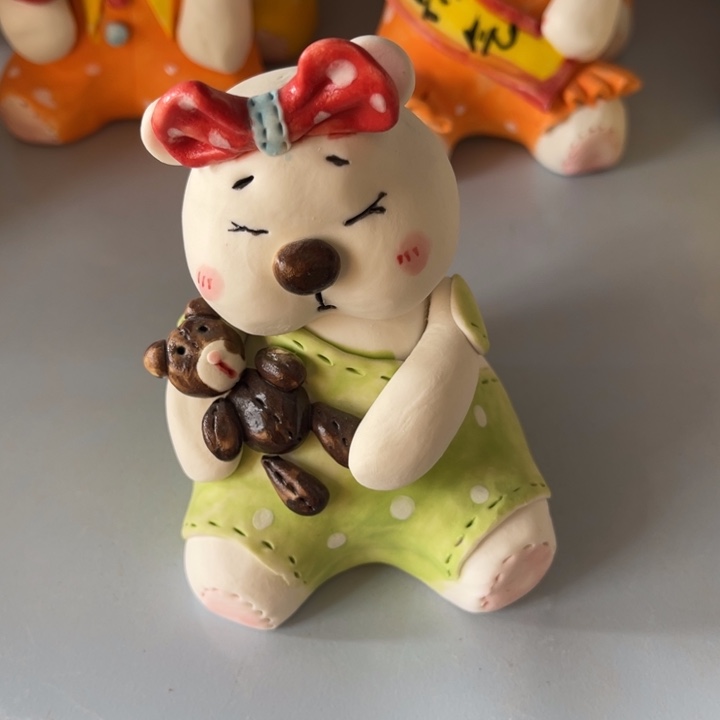 傲***猫瓷片景德镇陶瓷手作