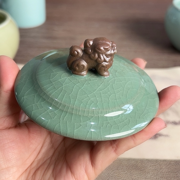小米茶器龙泉青瓷
