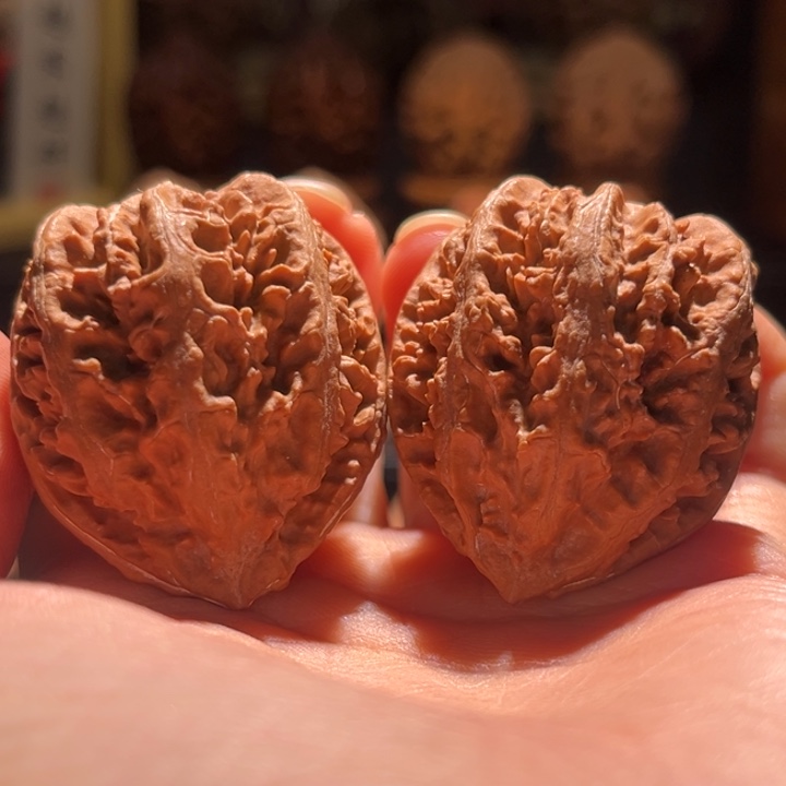 文玩核桃吊坠蚂蚁方印12