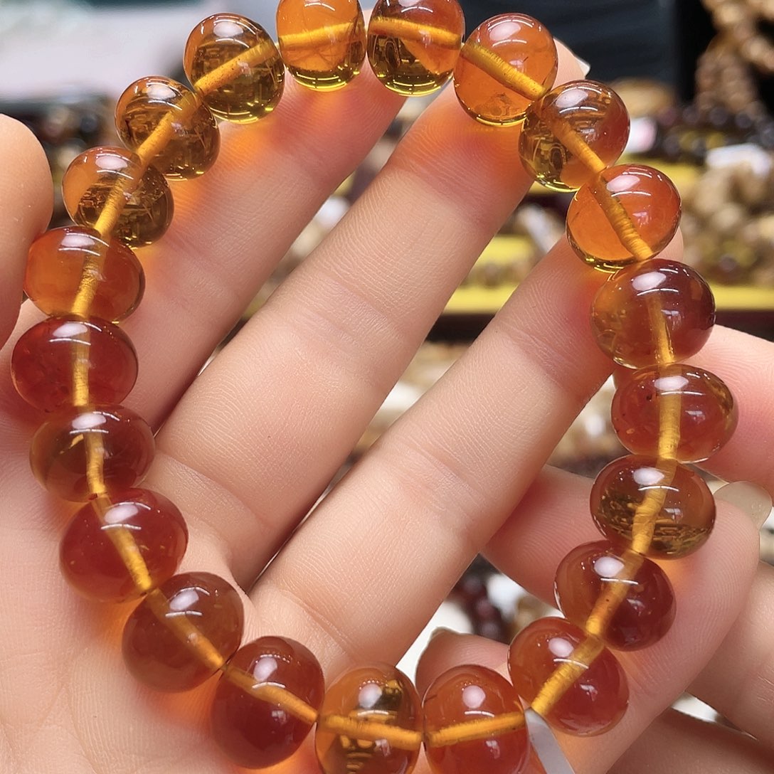 琥珀裸石未镶嵌十二10056