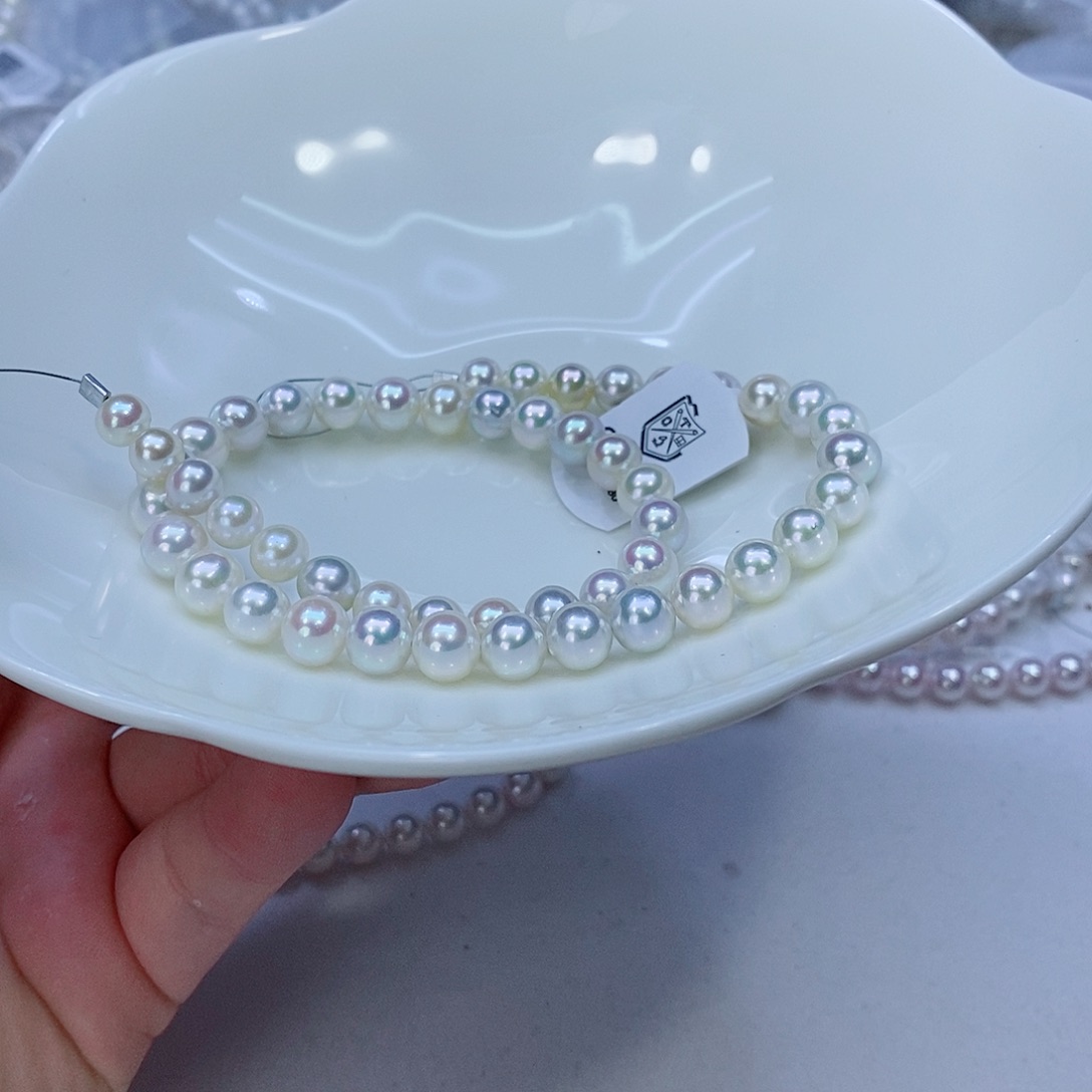 海水珍珠颈饰银S925镶嵌