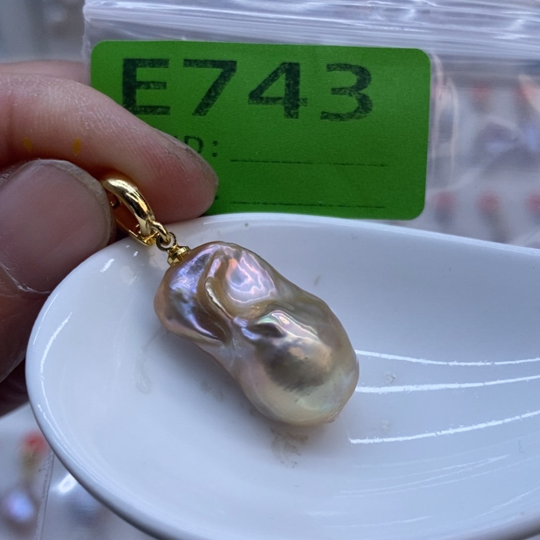 淡水珍珠未镶嵌美丽哦哦哦