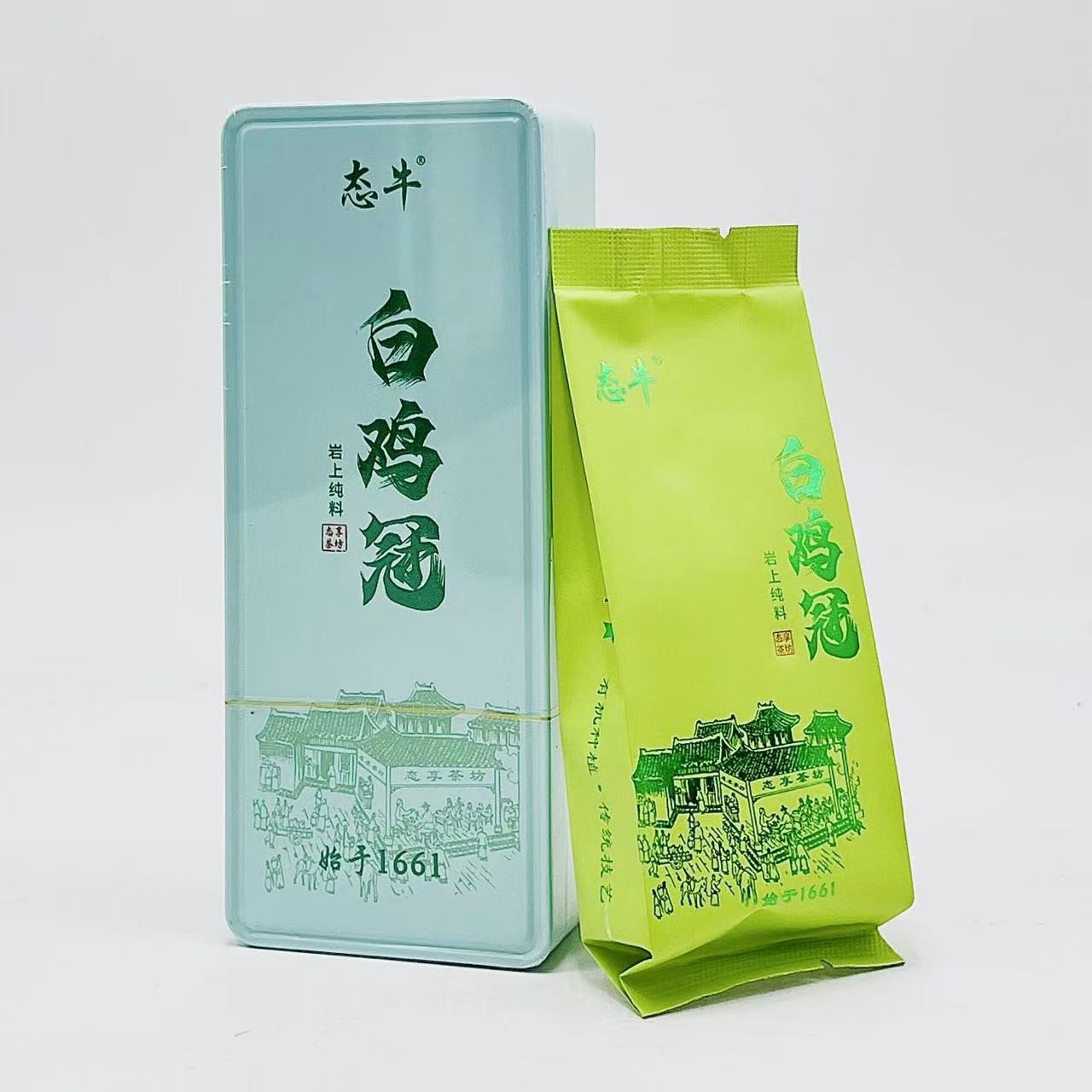 态牛 有机茶【正岩 四大名丛·白鸡冠】武夷岩茶