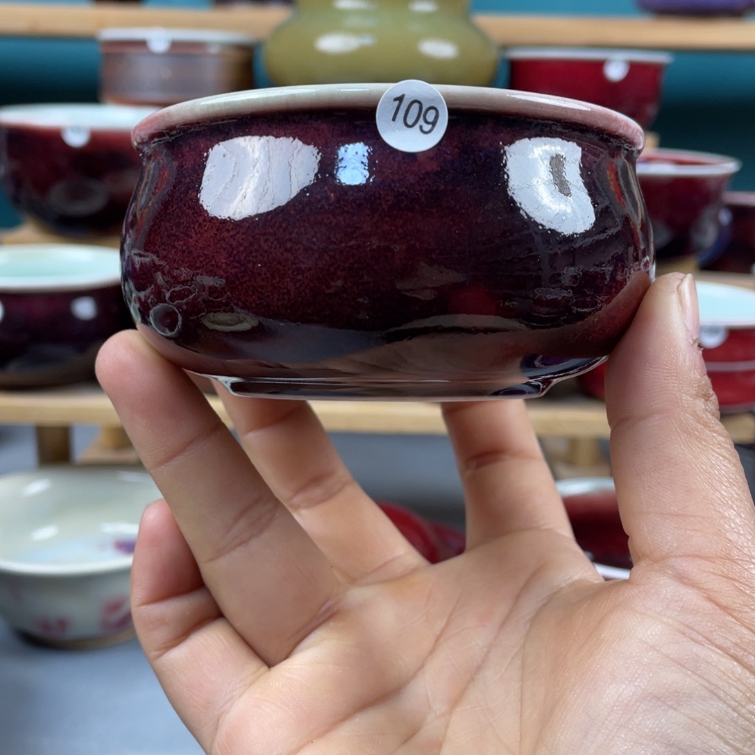 瓷片纯手工制作……微微瑕