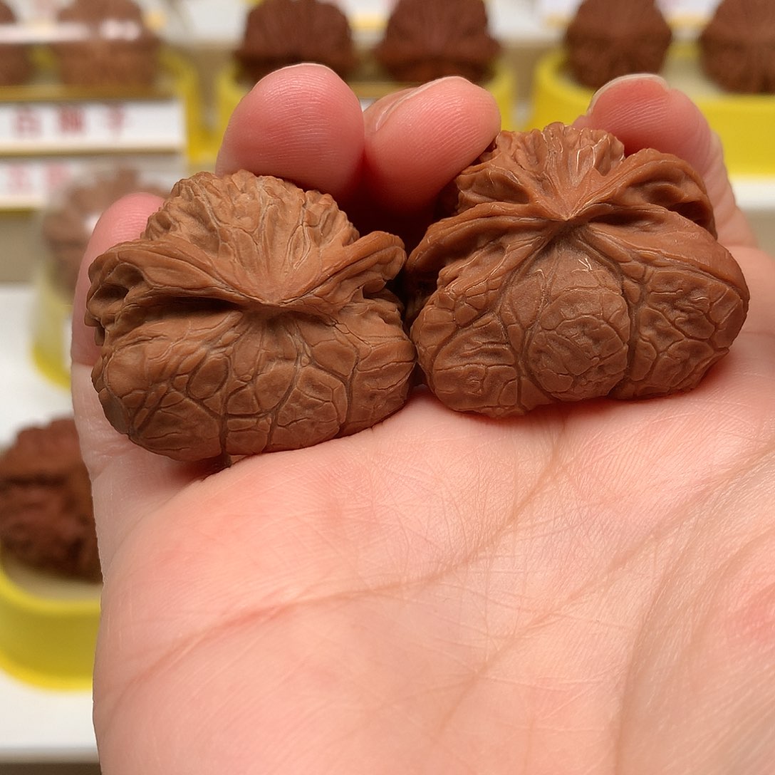 文玩核桃把件宫灯蛇