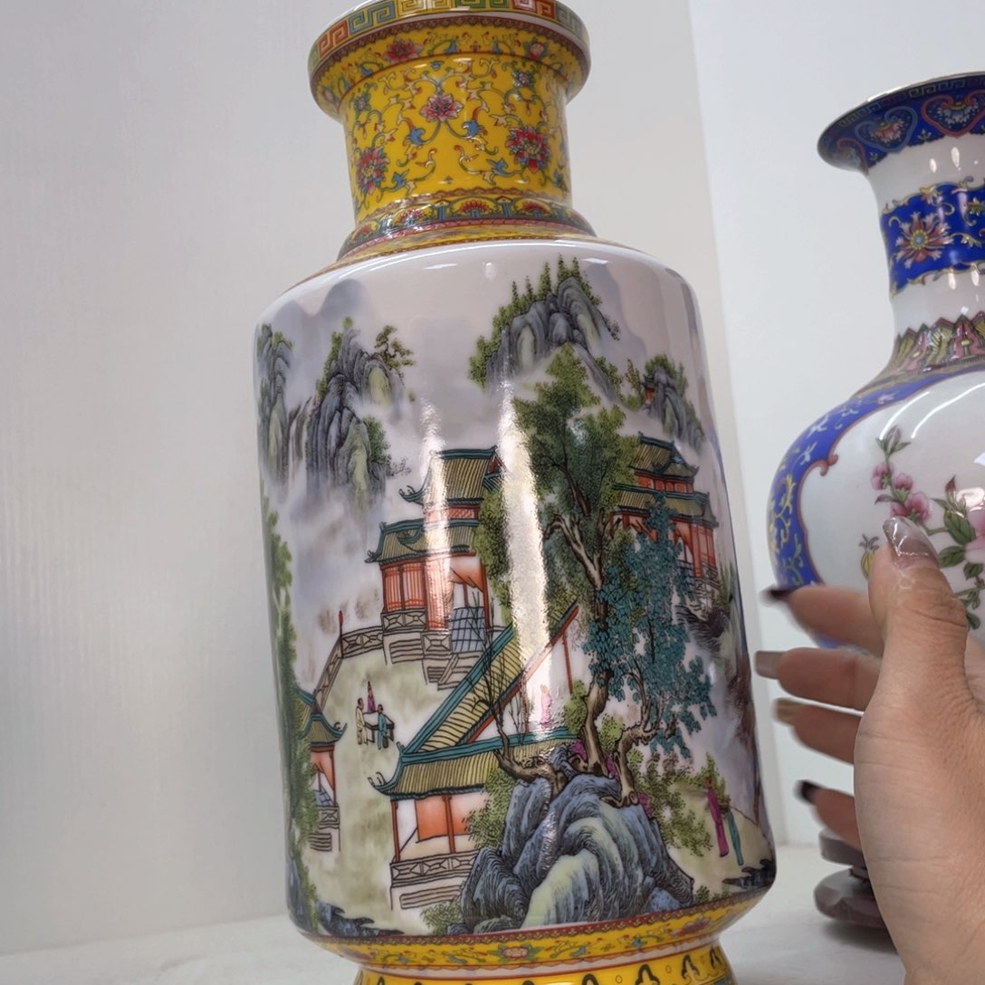 摆件景德镇陶瓷现代工艺品摆件