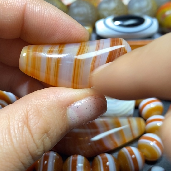 玛瑙/玉髓未镶嵌颈饰