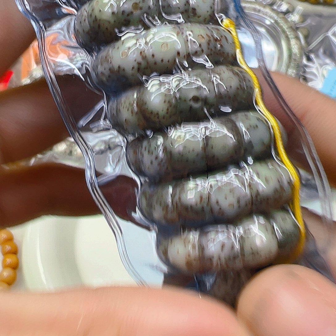 手串星月菩提21傲世灰星月菩提猪大肠108-9左右