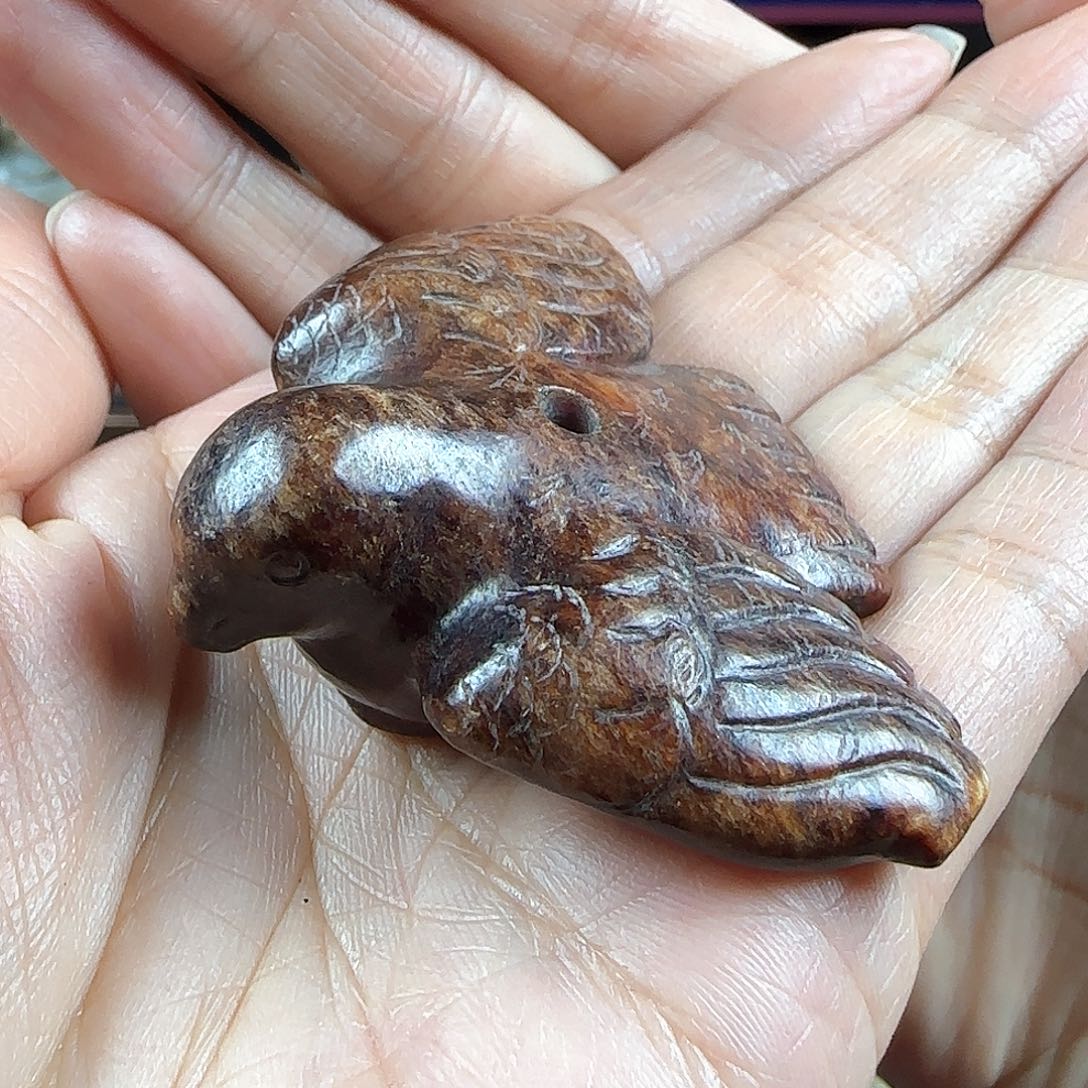 和田玉（糖玉）挂件未镶嵌诗*白