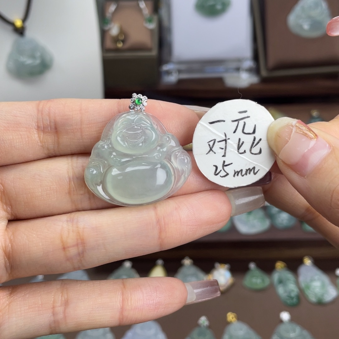 翡翠颈饰未镶嵌底价