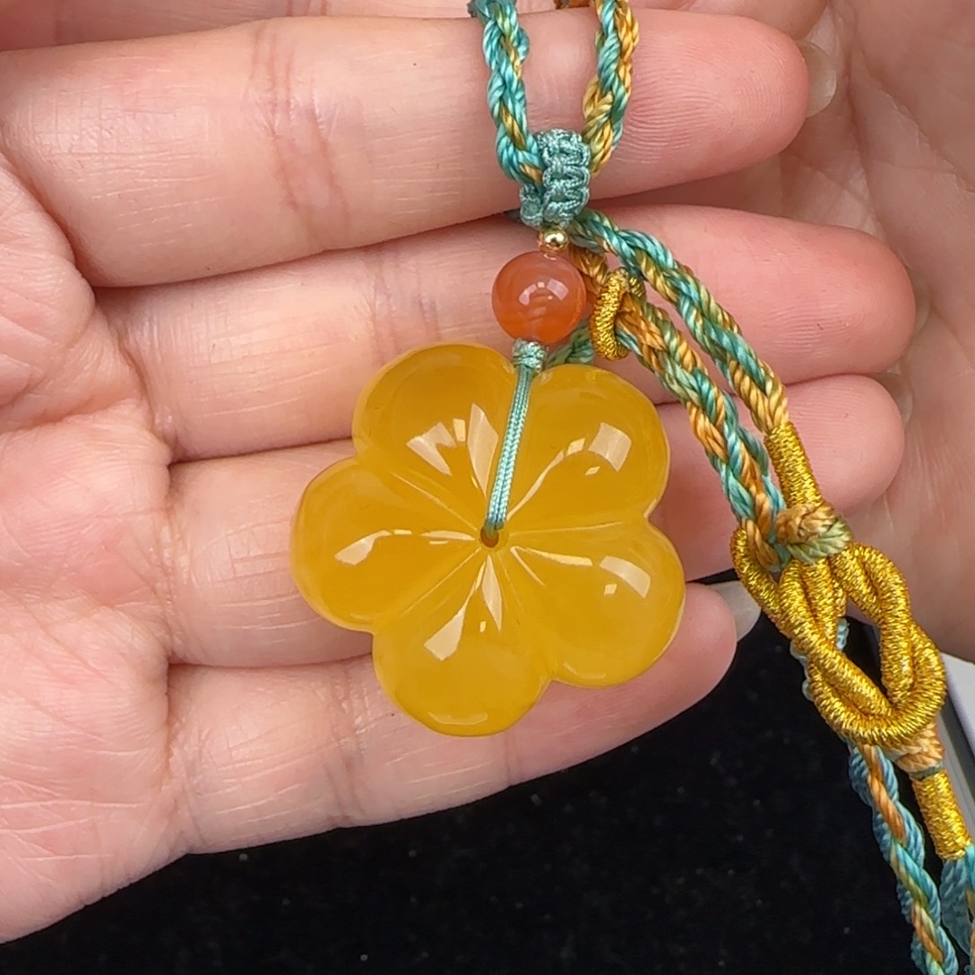 蜜蜡吊坠(赠链)未镶嵌