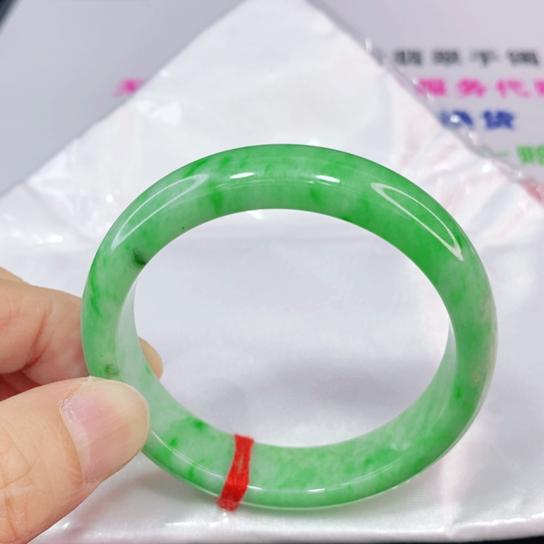 未镶嵌手镯翡翠万*50.8圈口正圈