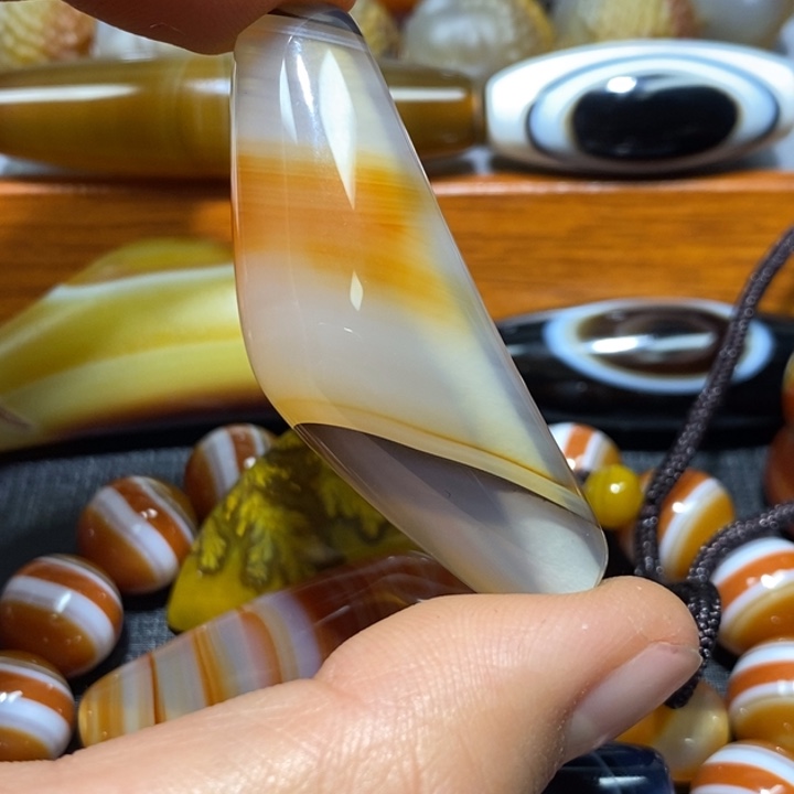 玛瑙/玉髓未镶嵌颈饰