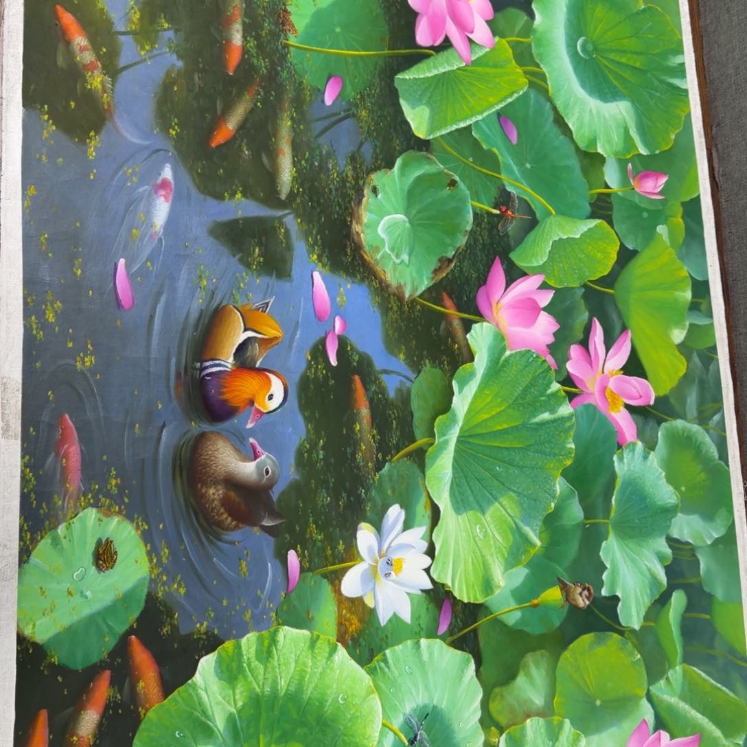 油画我也想要这样一