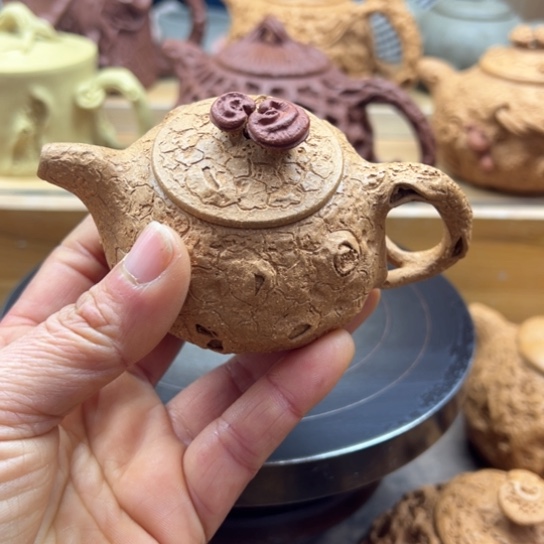 紫砂茶壶全手工制作