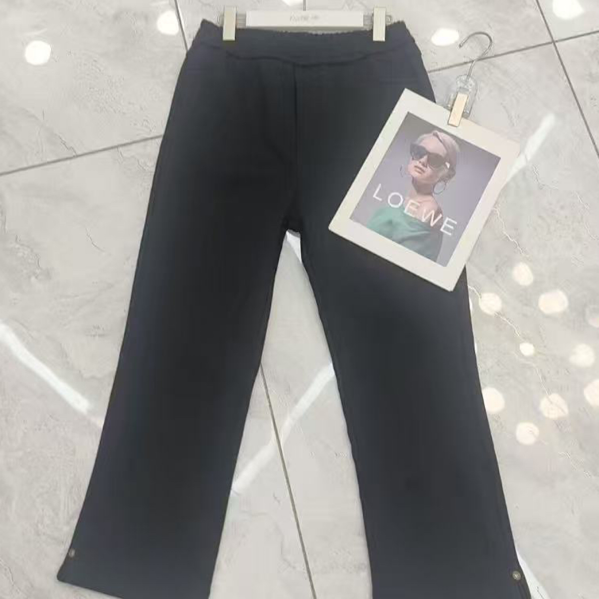 925110【胖小肉推荐】新款高腰显瘦休闲裤