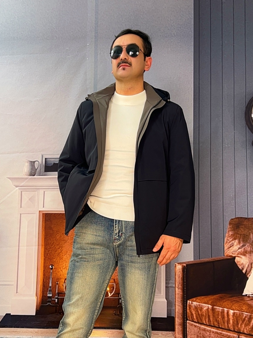 【全国包邮】2025连帽加绒加厚中老装冬季棉服保暖衣服