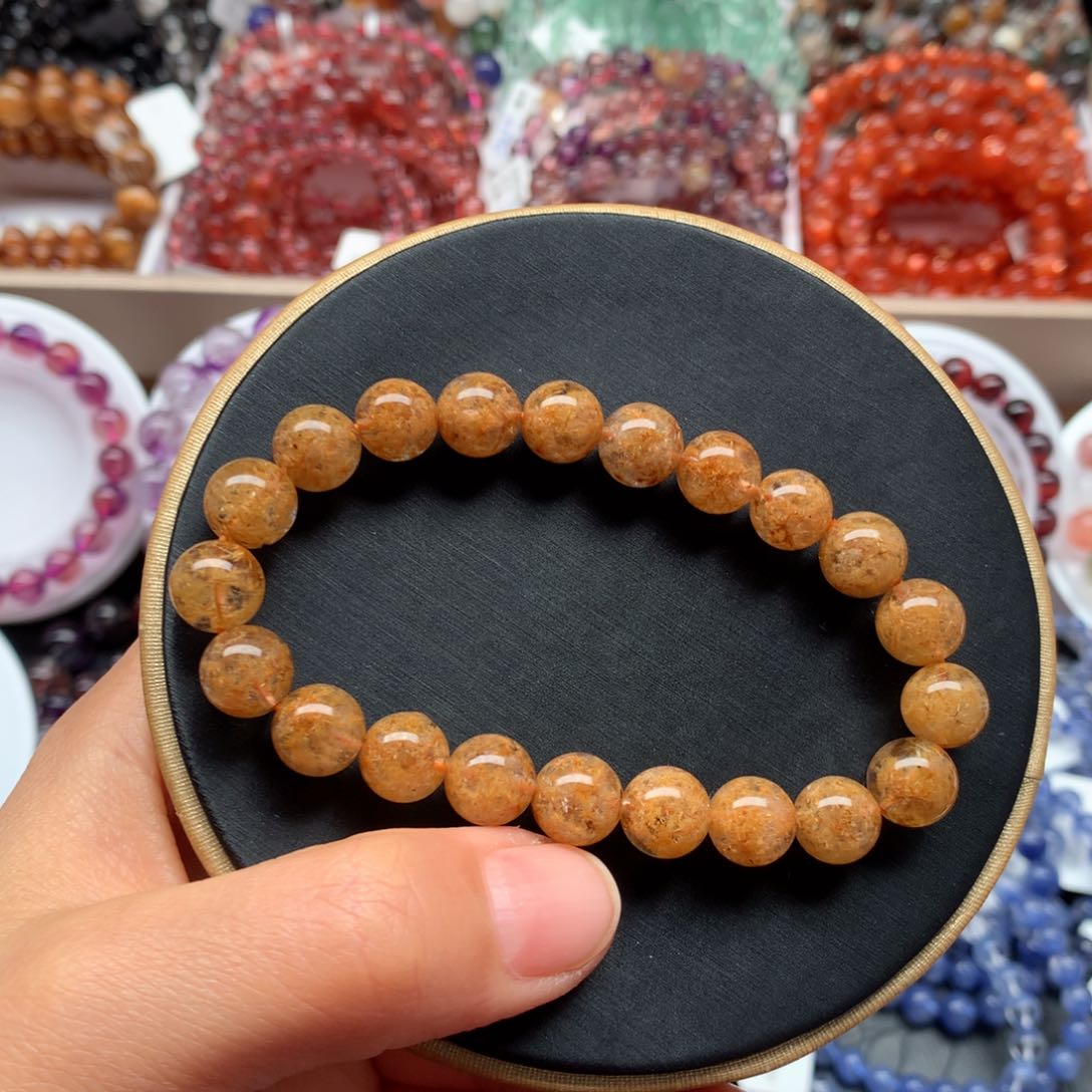 水晶手链未镶嵌钛晶花9