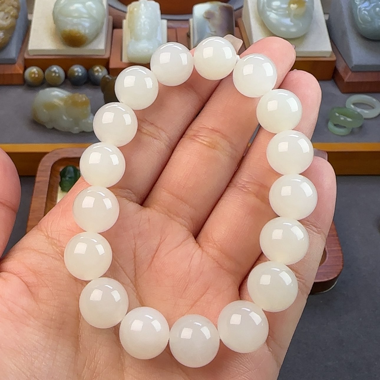 【闪购商品】和田玉手串未镶嵌