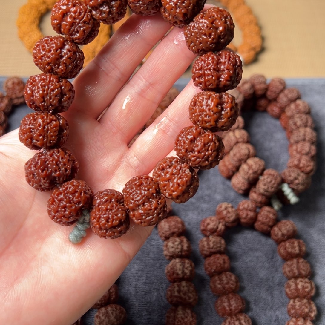 金刚菩提手串22尺寸梁树王次超头