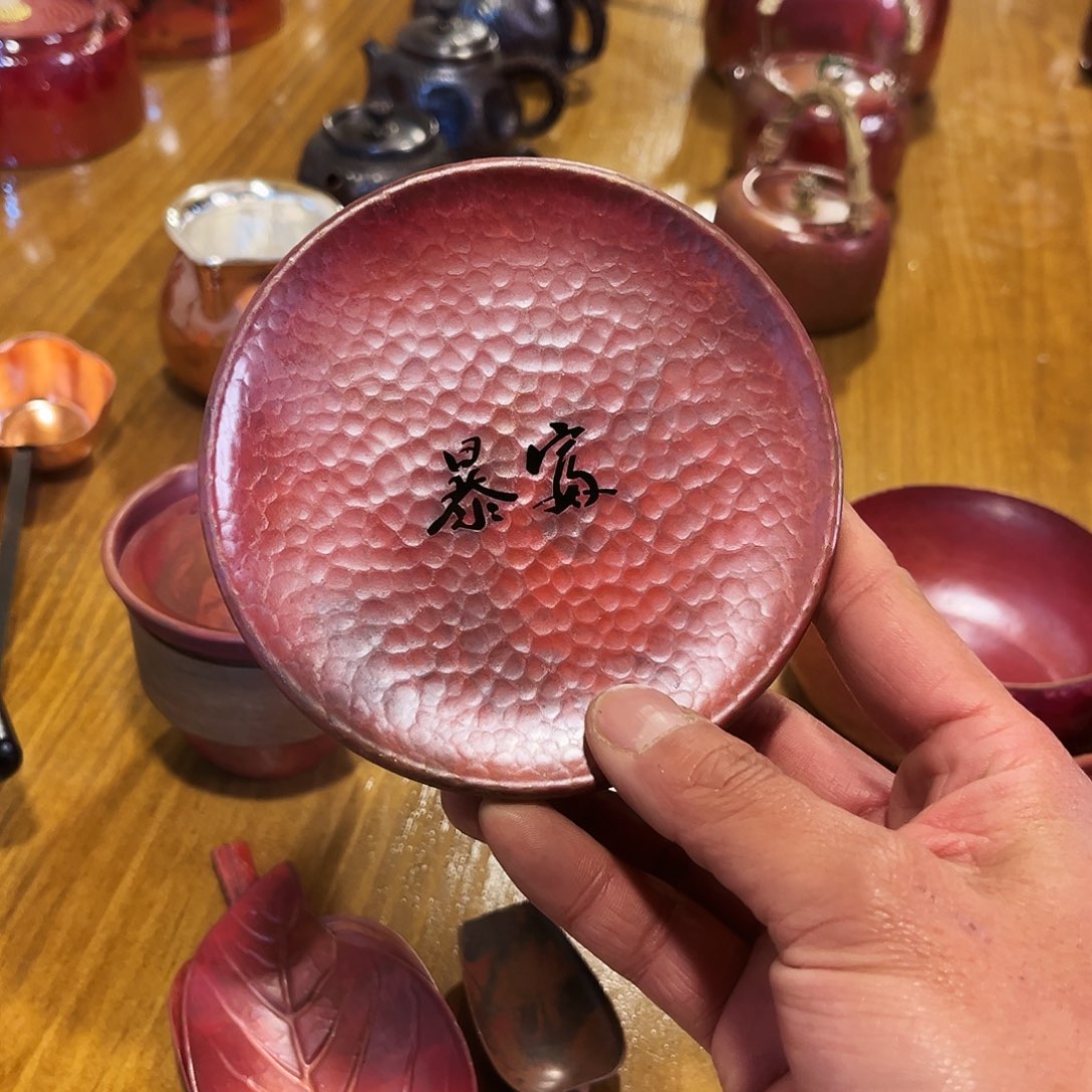 手工锻打工艺小壶承