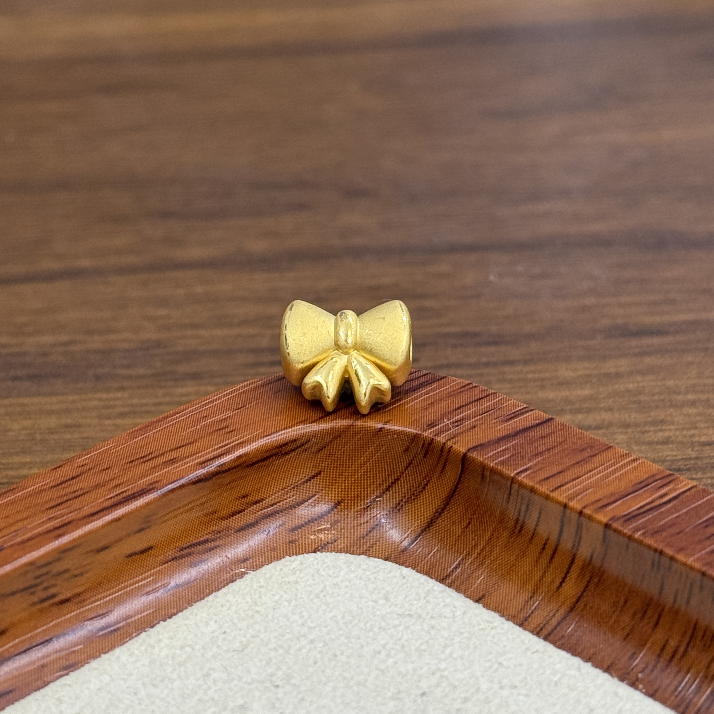 辉通黄金足金999公主蝴蝶结DP2115-0520