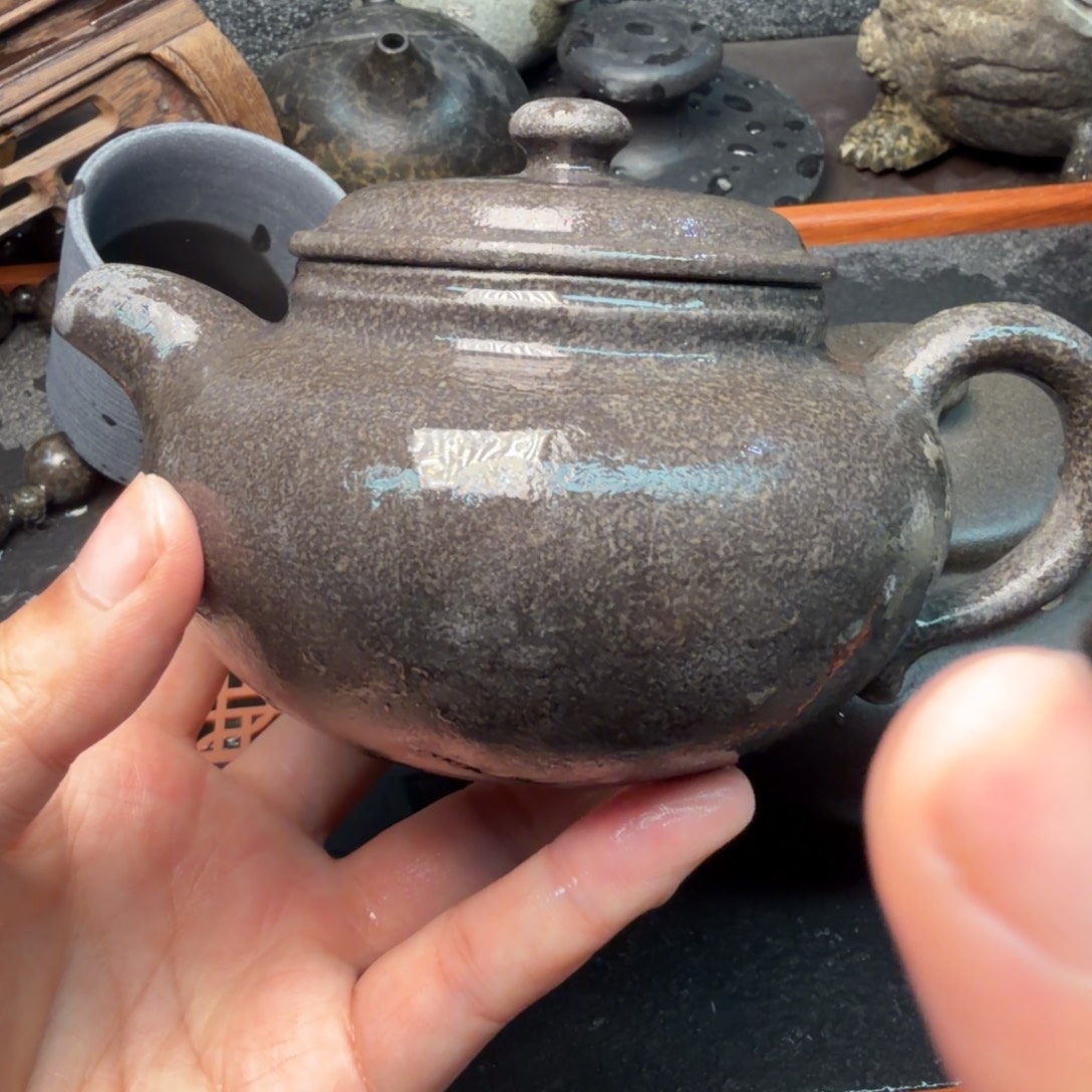 冰碛岩茶壶一物一图一