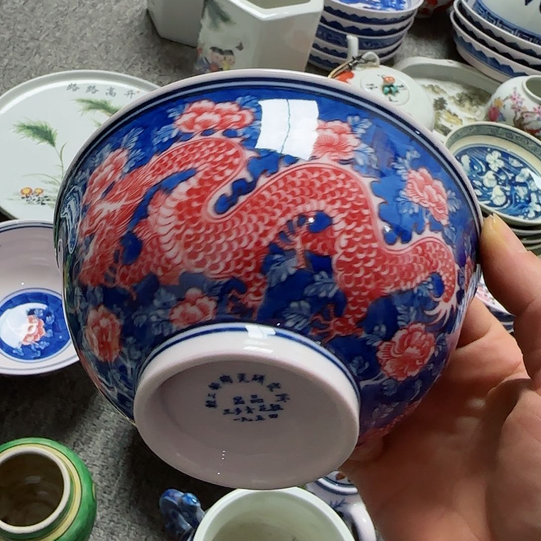 摆件瓷器的工艺技术水平