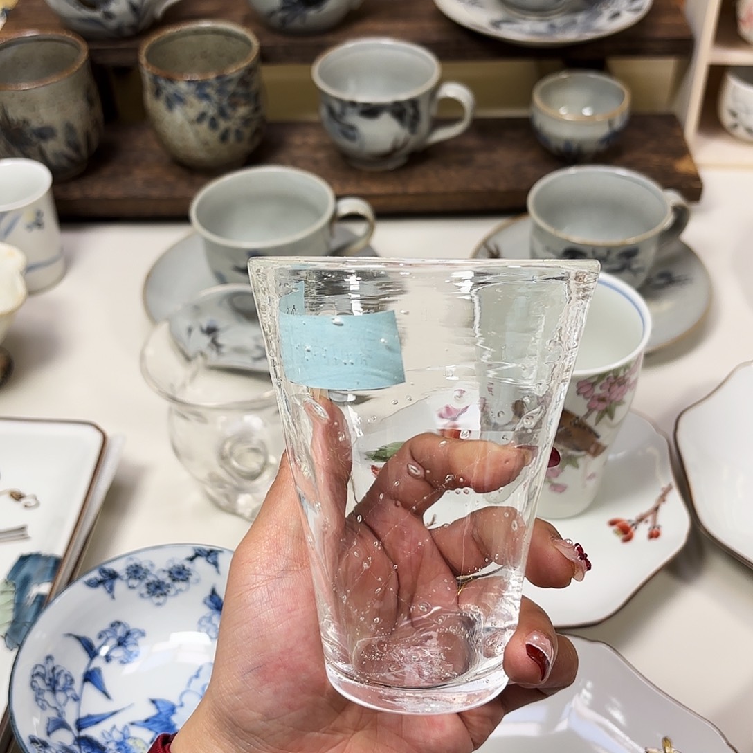 蔓****陶荒川尚也 手作玻璃杯