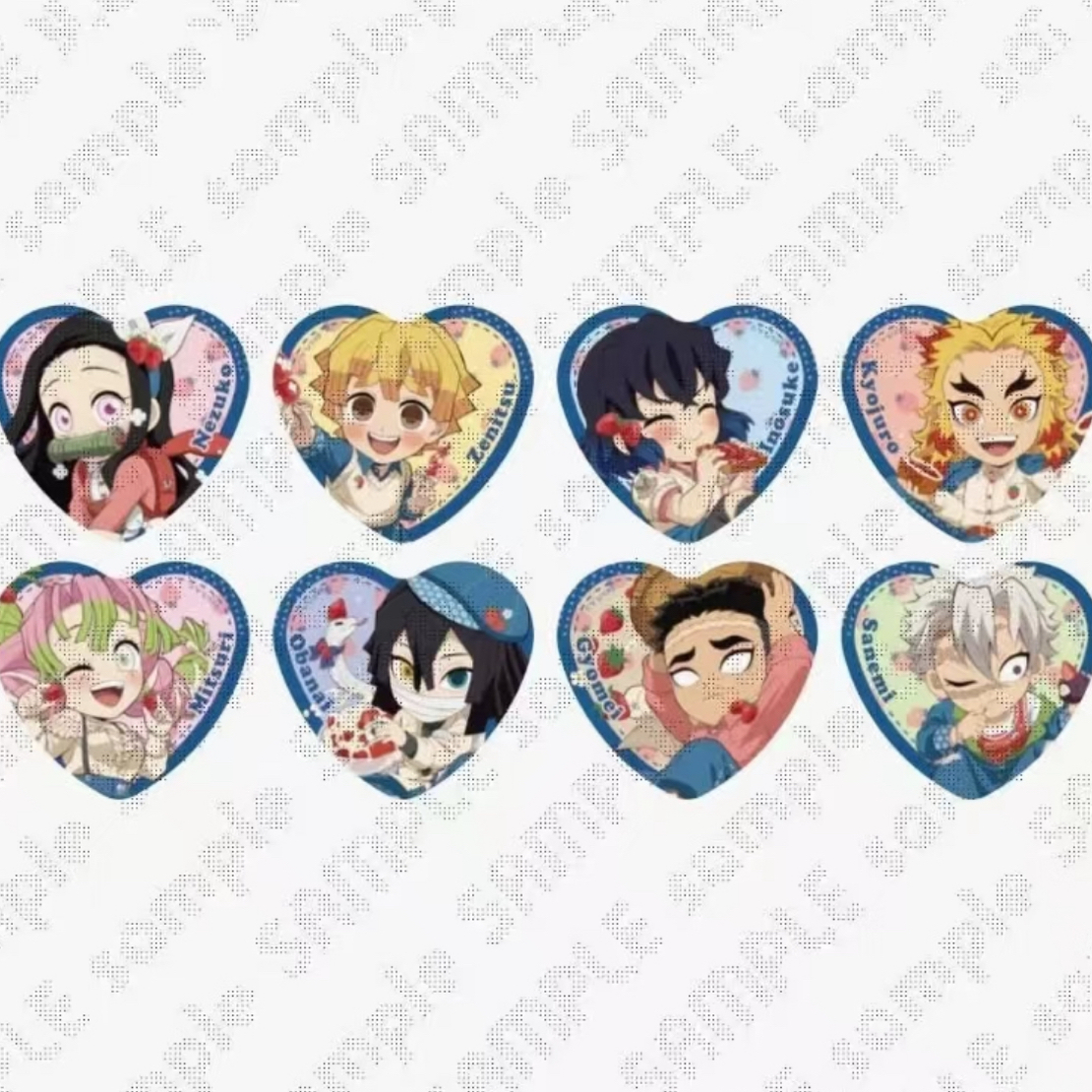 【鬼灭之刃】沪谷草莓节吧唧 盲盒 代拆