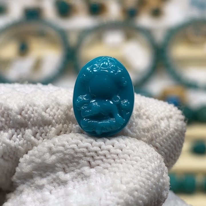 绿松石珠宝奇石未镶嵌A620