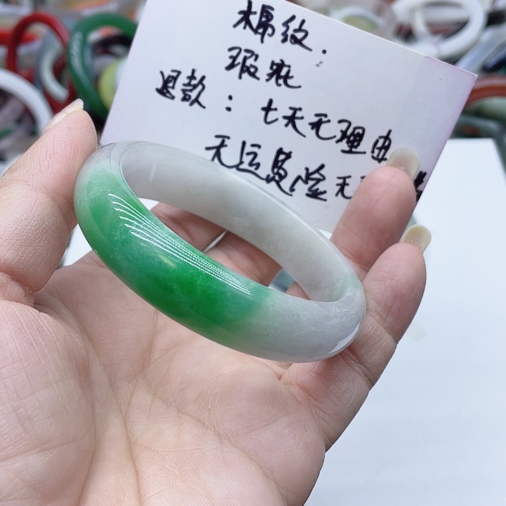 玻璃非金属手镯黑色