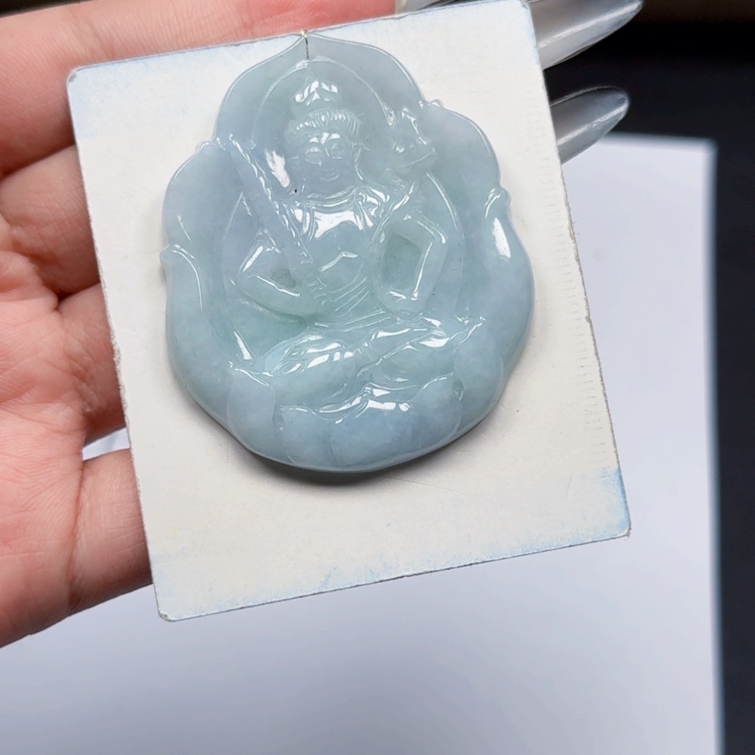 翡翠未镶嵌挂件翡翠