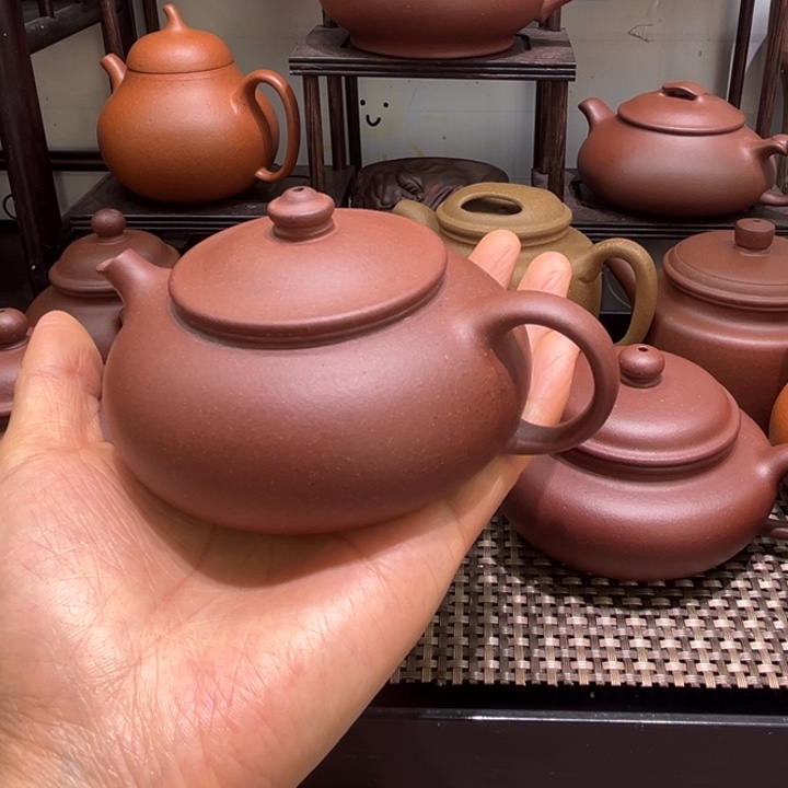 ****️茶壶紫砂台西底槽清寒江180cc