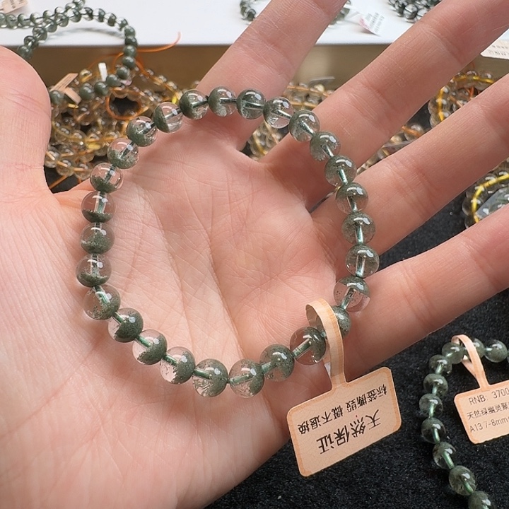 水晶手链未镶嵌出*天然