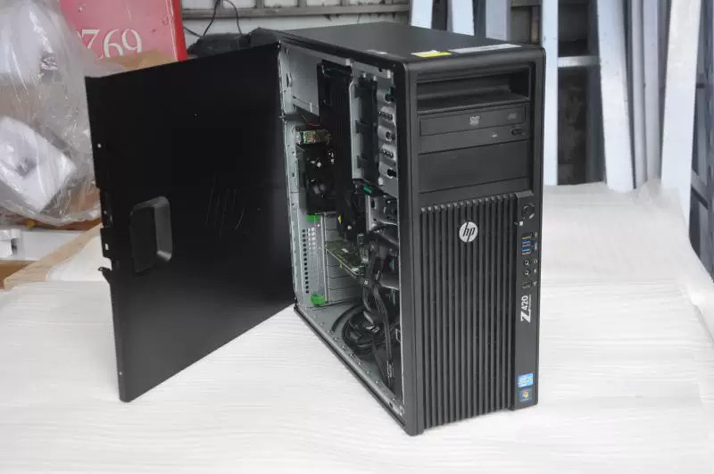 HP电脑、Z420图形工作站设计渲染志强24核心 设计师渲染秒哦5i7。